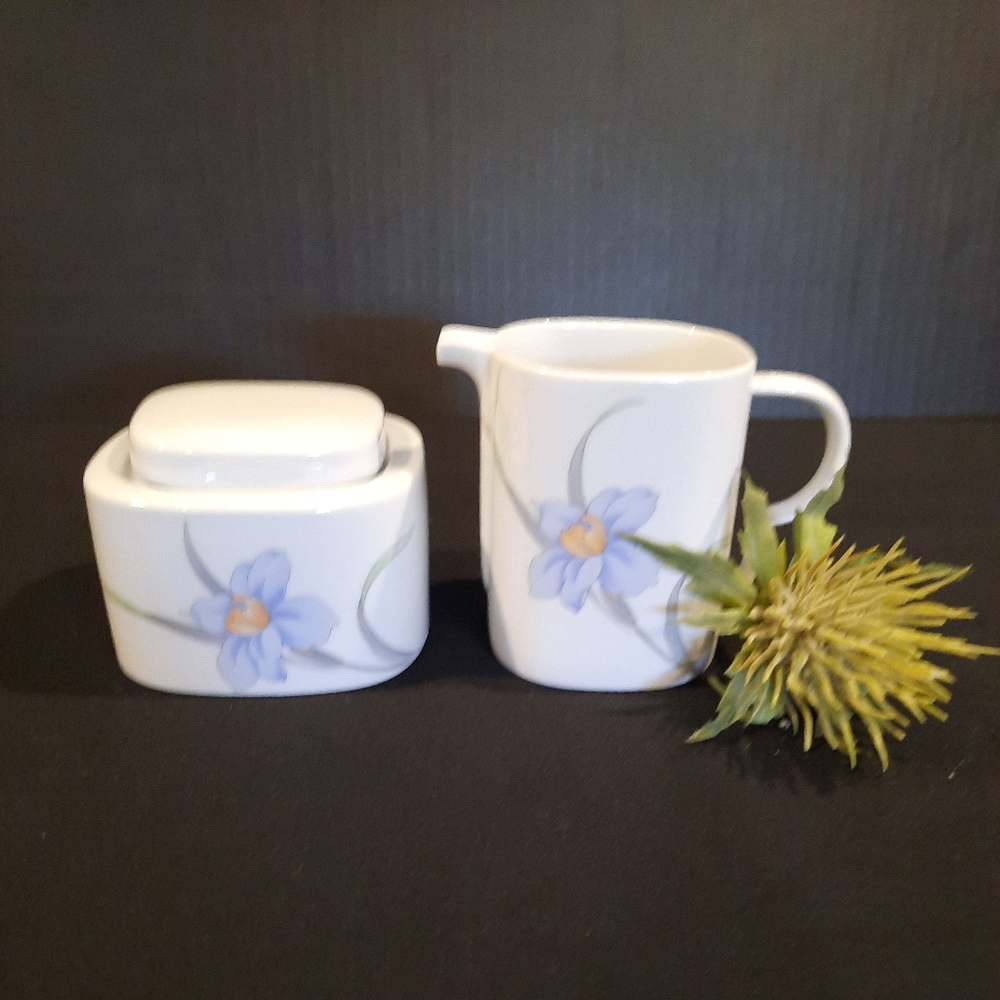 Regine by Christopher Stuart Creamer & Lidded Sugar Bowl